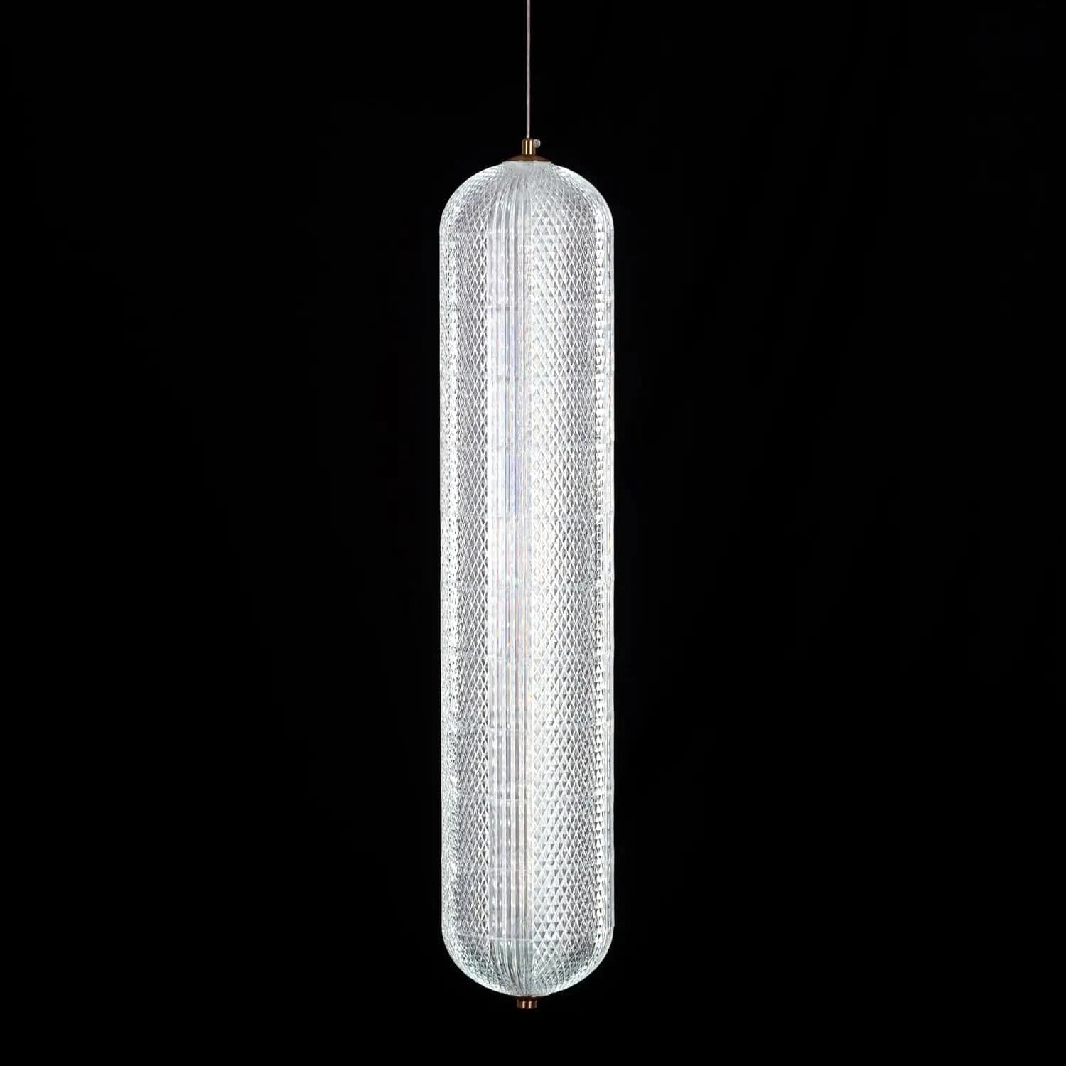 Aurora Capsule, Capsule diffusers in a linear run over long tables.